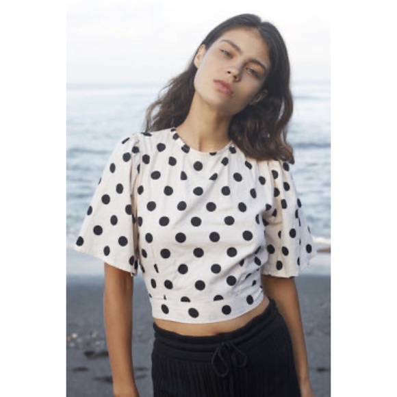Rue Stiic Anthropologie Ember Top Polka Dot - Picture 2 of 10
